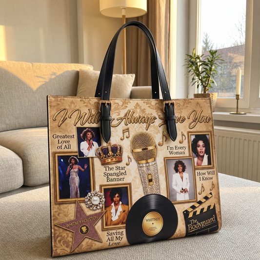 Handmade Whitney Houston Bag