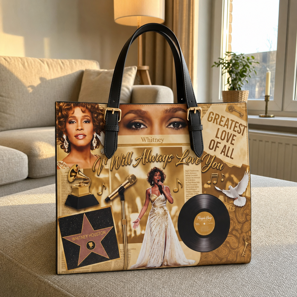 Handmade Whitney Houston Bag